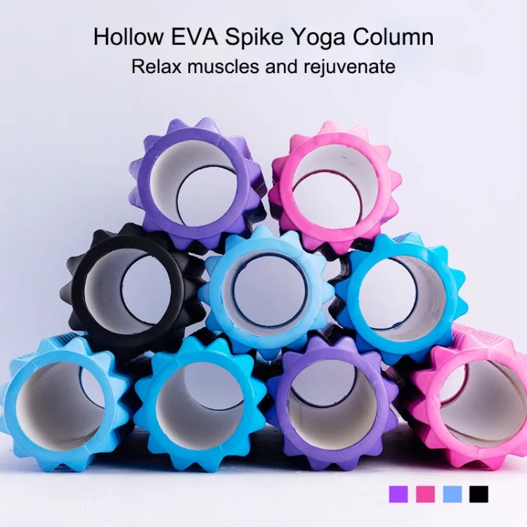 Yoga Pilates Fitness EVA Roller Muscle Relaxation Massage, Size: 45cm x 13cm (Blue)